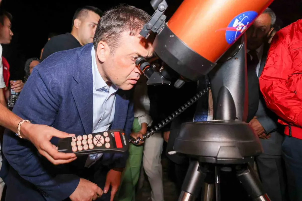 Bilecik’te "Karanlık Gökyüzü Gözlem Etkinliği" başladı