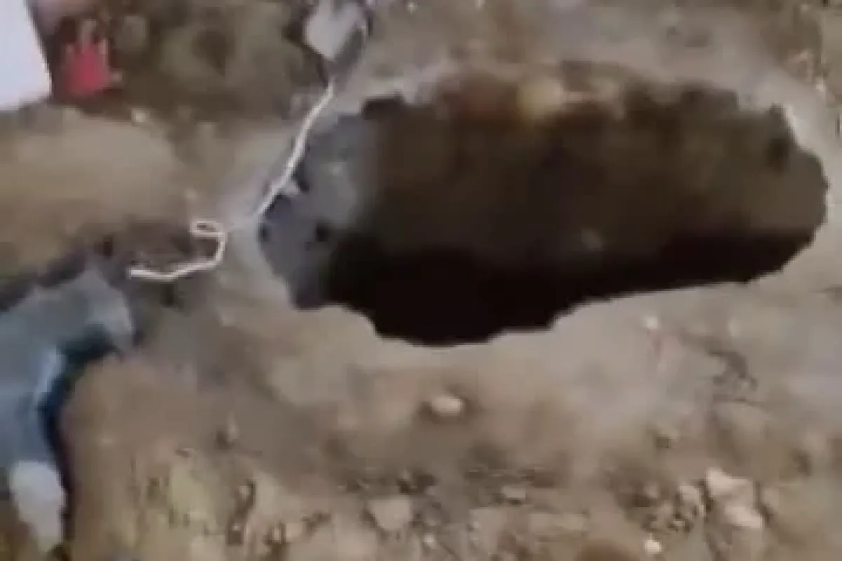 Eve girdiğinde şok oldu, bu görüntü ile karşılaştı