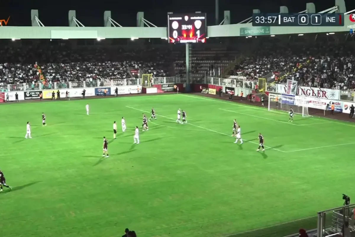 İnegölspor Batman deplasmanında sezona puansız başladı