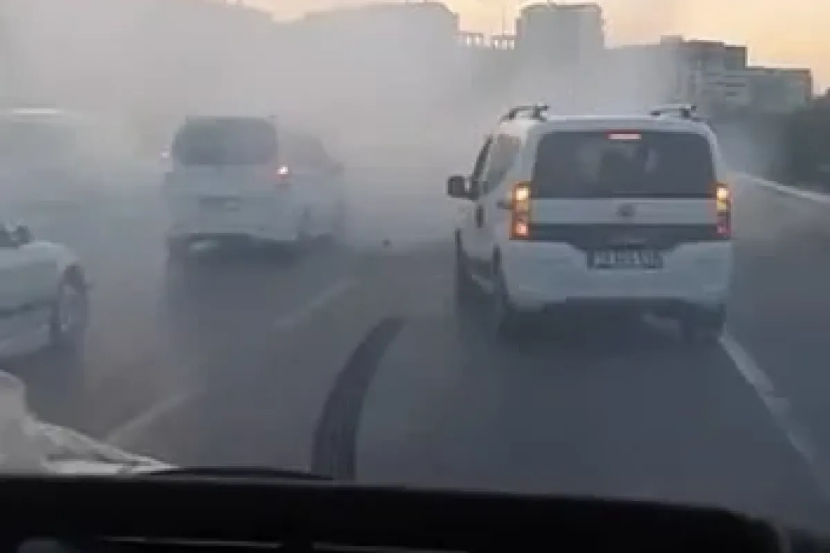 Düğün konvoyu, yine alışıldık görüntüler