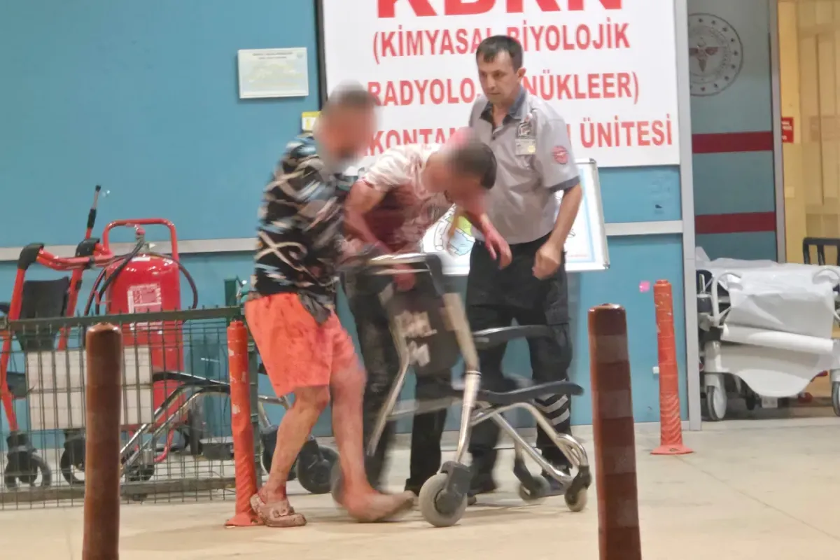 İnegöl'de alkollü kavga 1 yaralı