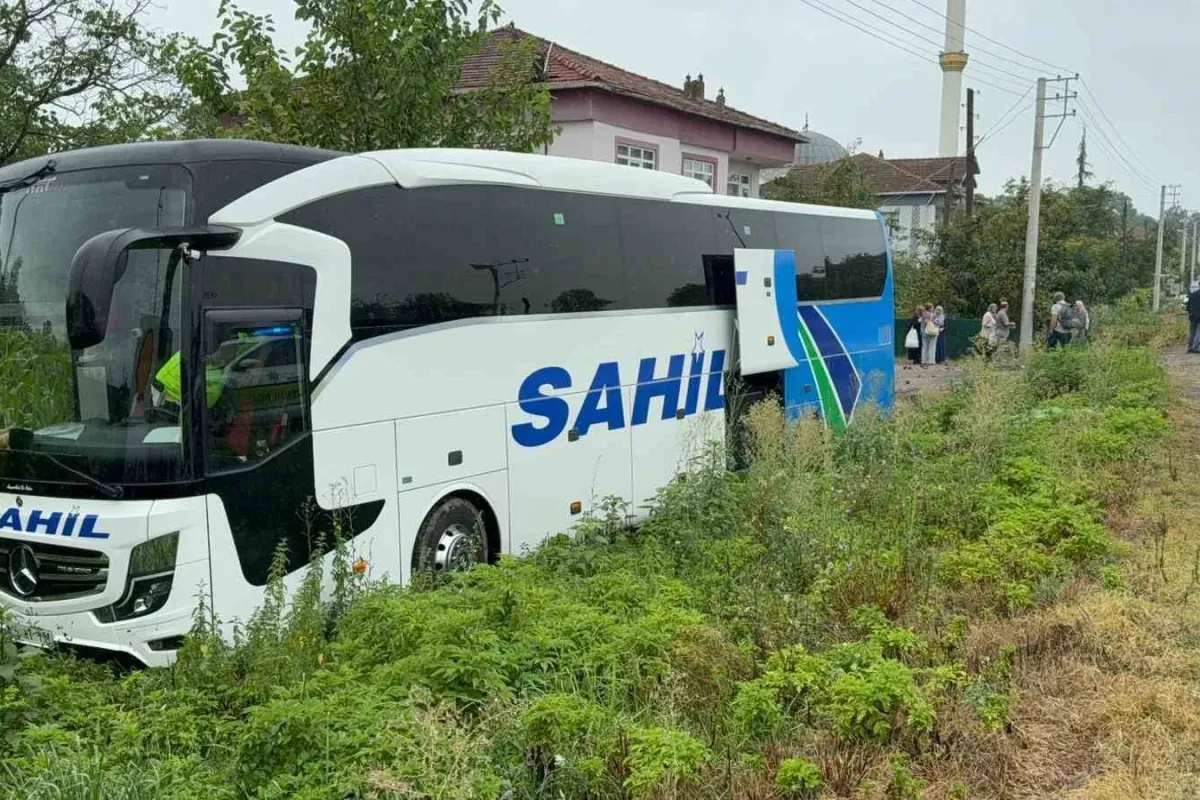 Samsun’da yolcu otobüsü kaza yaptı: Yaralılar var