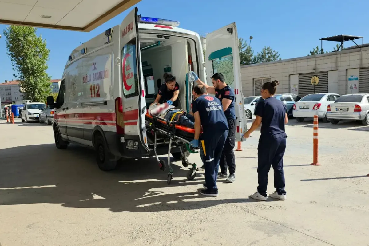 İnegöl'de feci kaza: Mobilya imalathanesinde ağır yaralandı