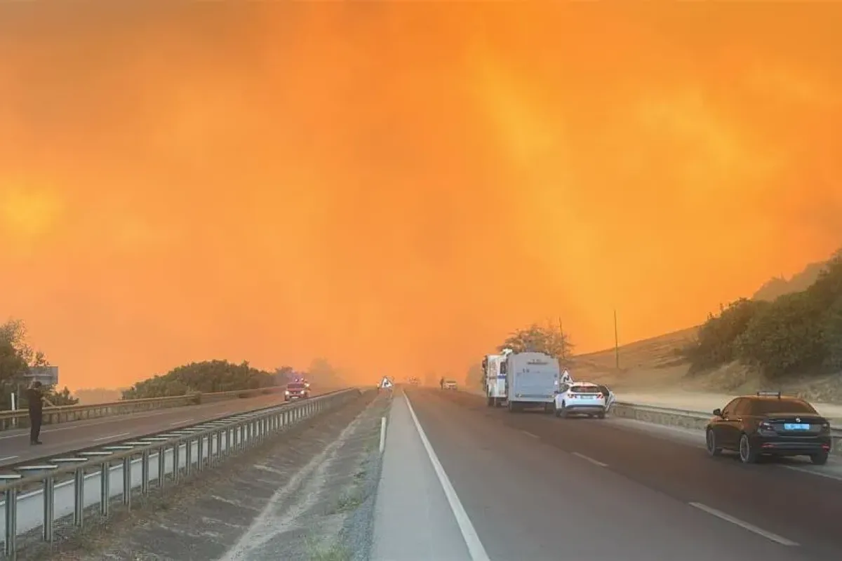 Yenişehir'de yangın korkutucu boyutlara ulaştı!