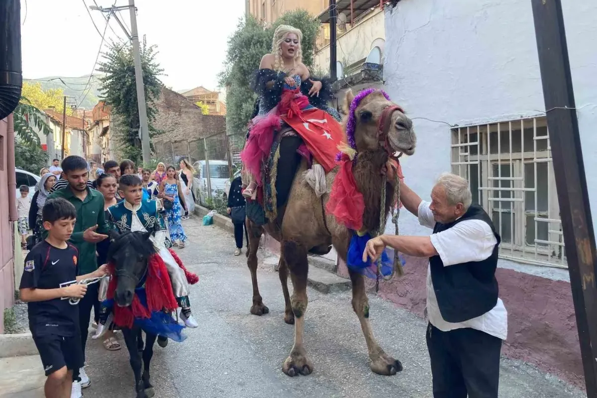 Bu görüntüleri başka bir düğünde göremezsiniz