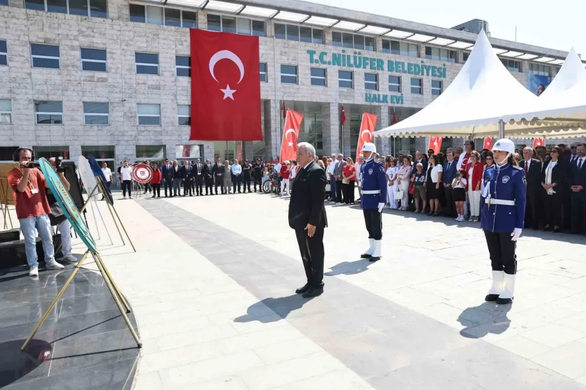 Nilüfer’de Zafer Bayramı’nın 103’üncü yılı kutlandı