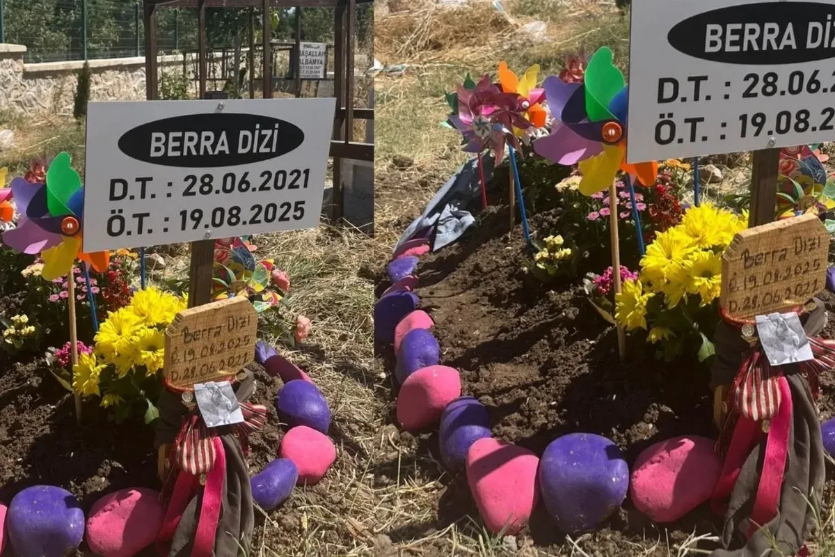 Berra'nın mezarı görenleri duygulandırdı