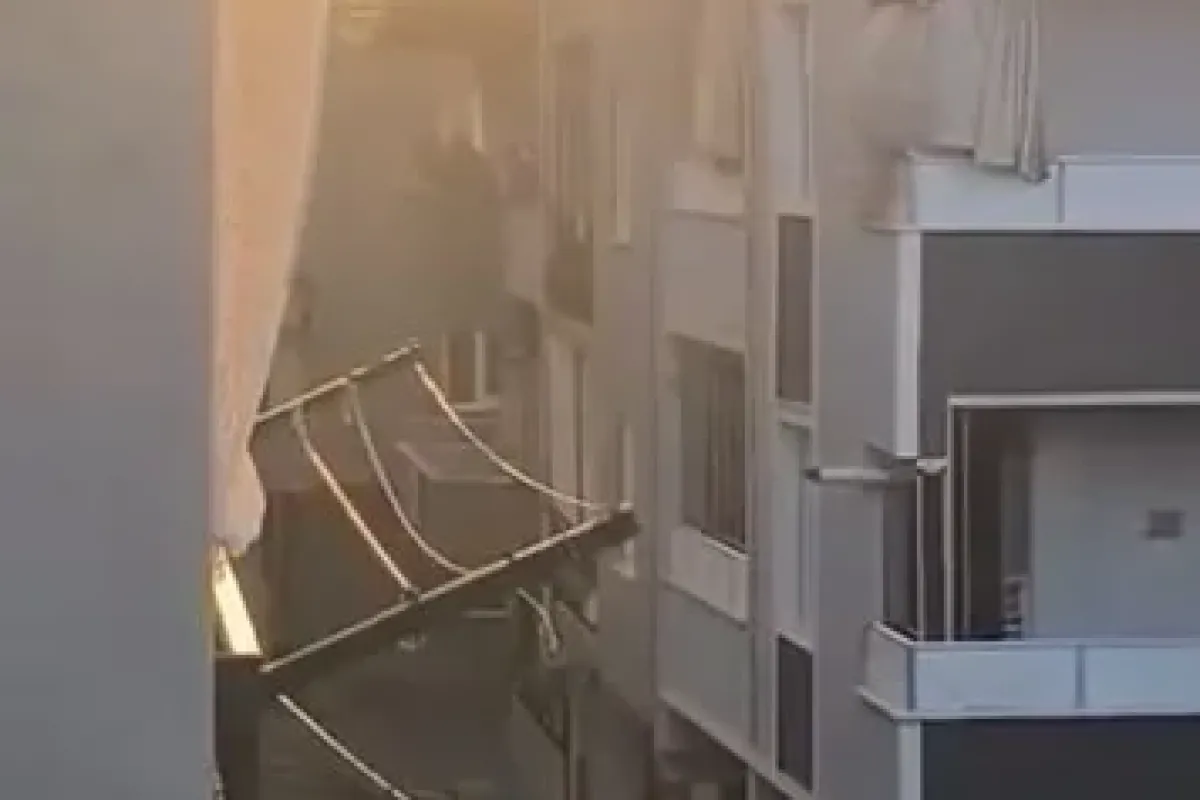 Bursa’daki korku dolu anların görüntüsü ortaya çıktı.. Hayata böyle tutundular