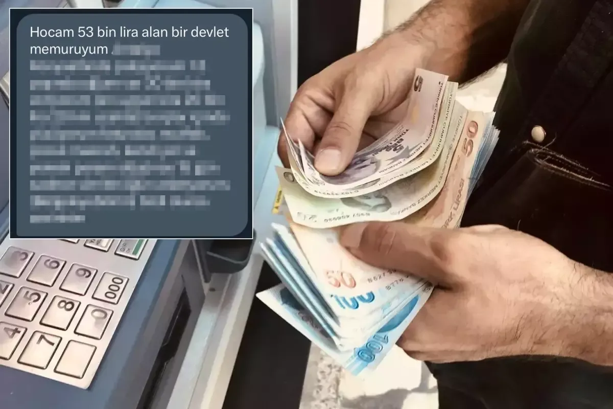 53 bin lira maaş alan memurun mesajı çok konuşulacak!