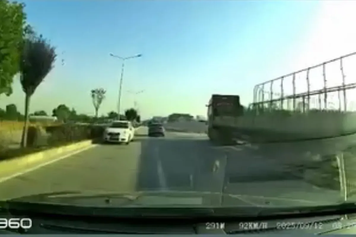 İnegöl çevre yolunda dehşet saçtı!