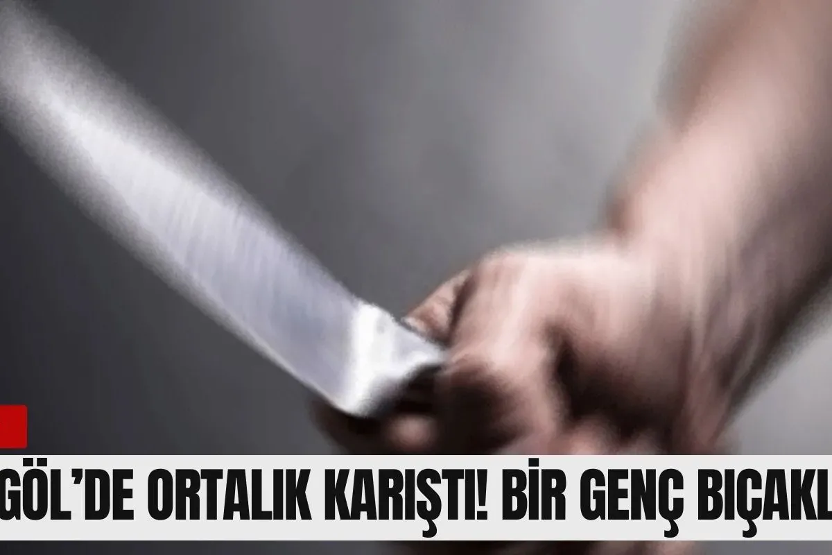 İnegöl'de ortalık karıştı! 1 kişi bıçaklandı