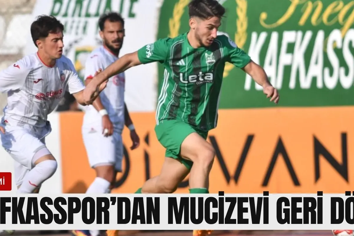 Kafkasspor'dan mucizevi geri dönüş