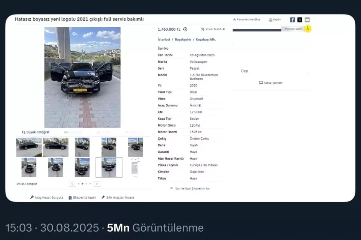 Aracın kilometresini düşüren galericiye ibretlik ceza!