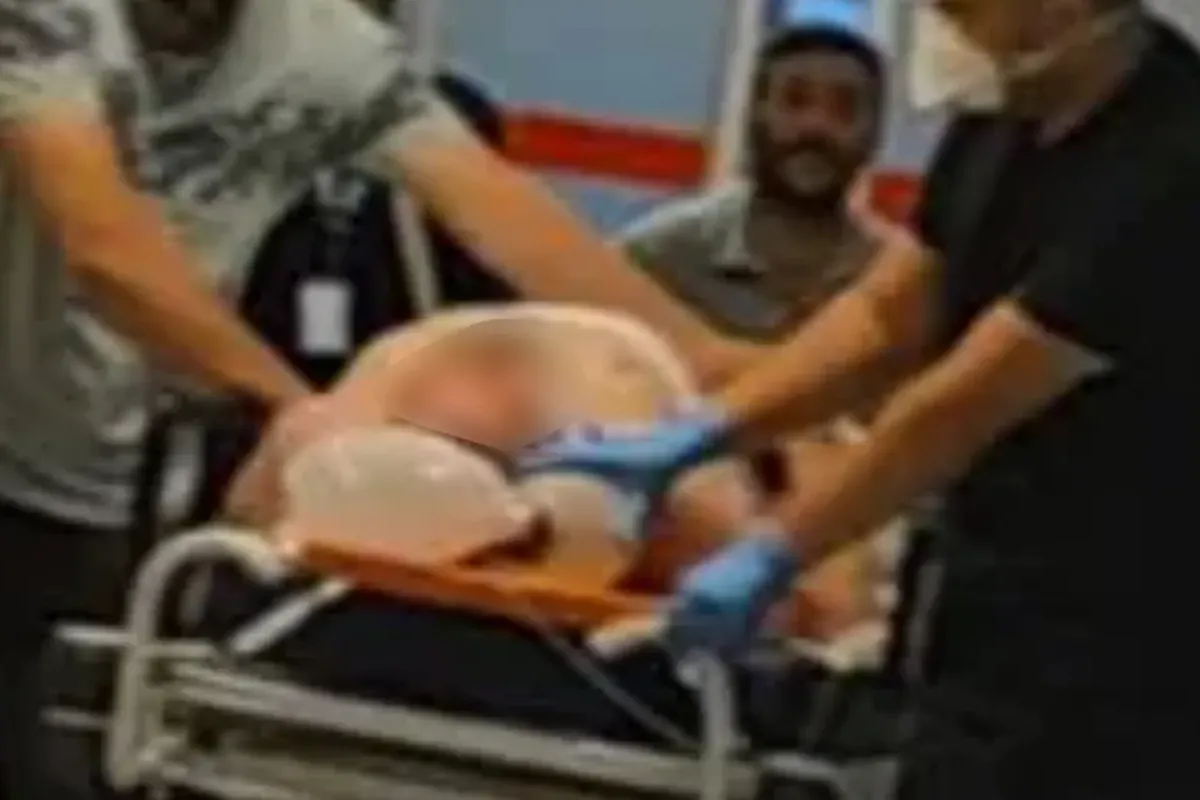 İnegöl'de korkunç kaza! 1 ağır yaralı
