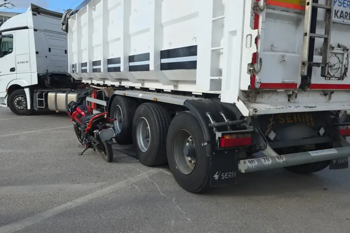 İnegöl'de korkutan kaza: 1 yaralı