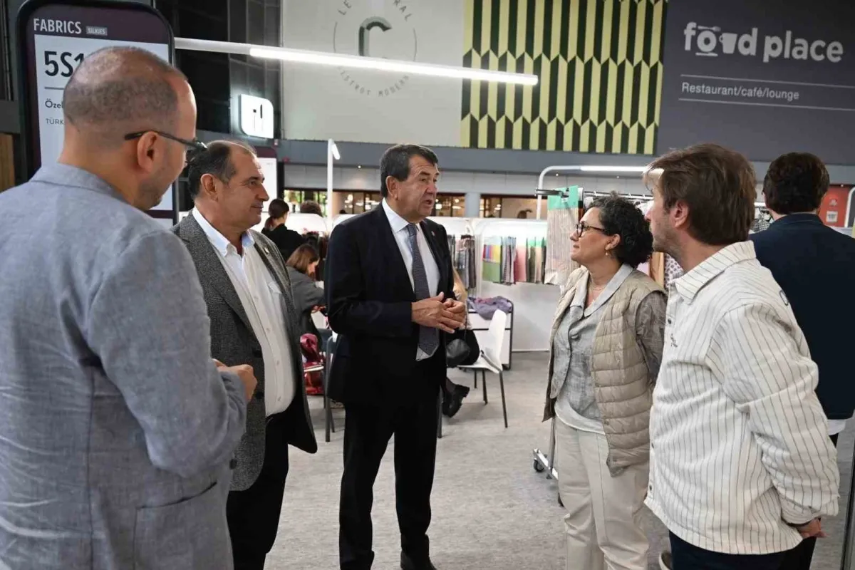 Bursa iş dünyası Paris’te Tekstil ve Moda Fuarları’nda