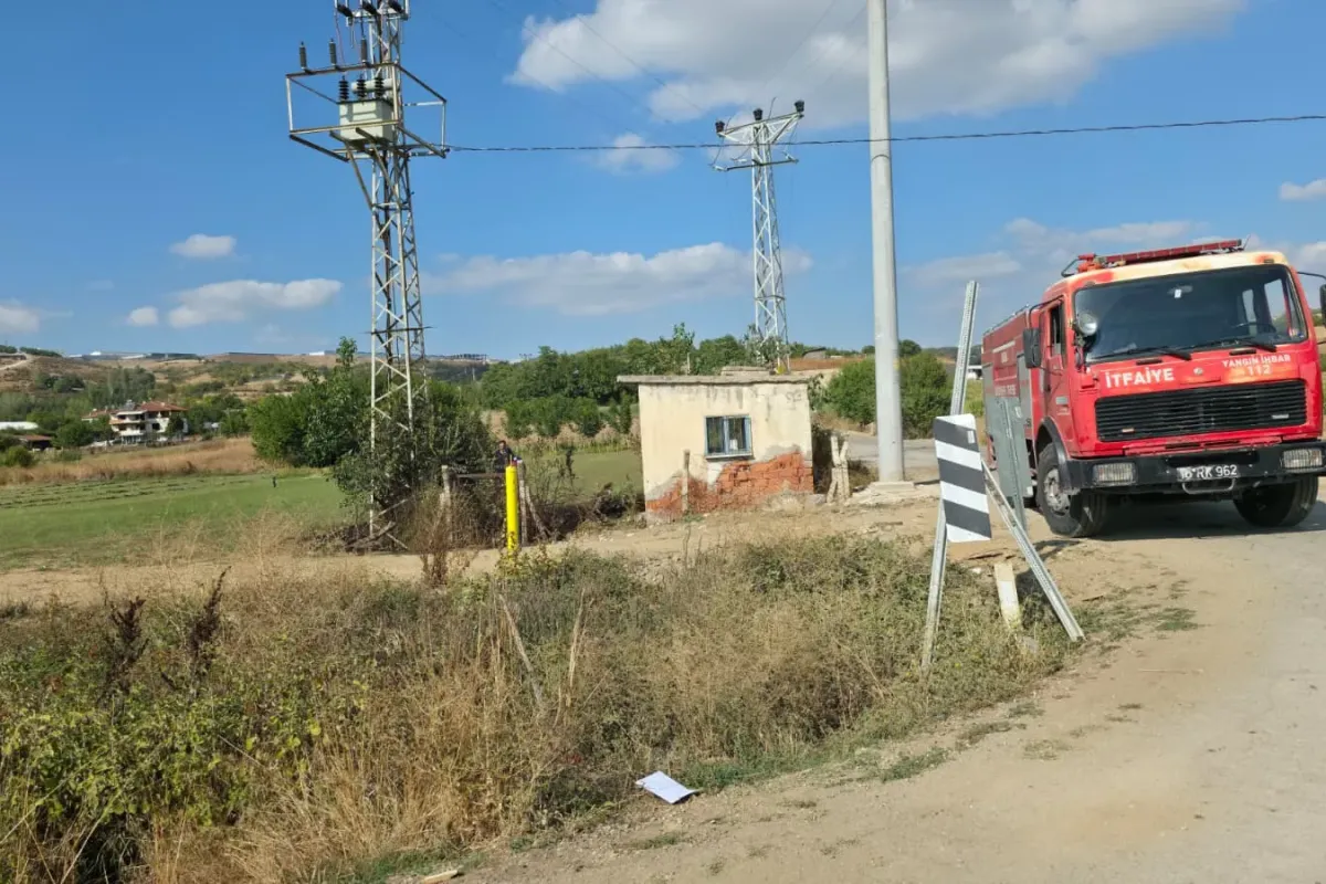 İnegöl'de yangın paniği!
