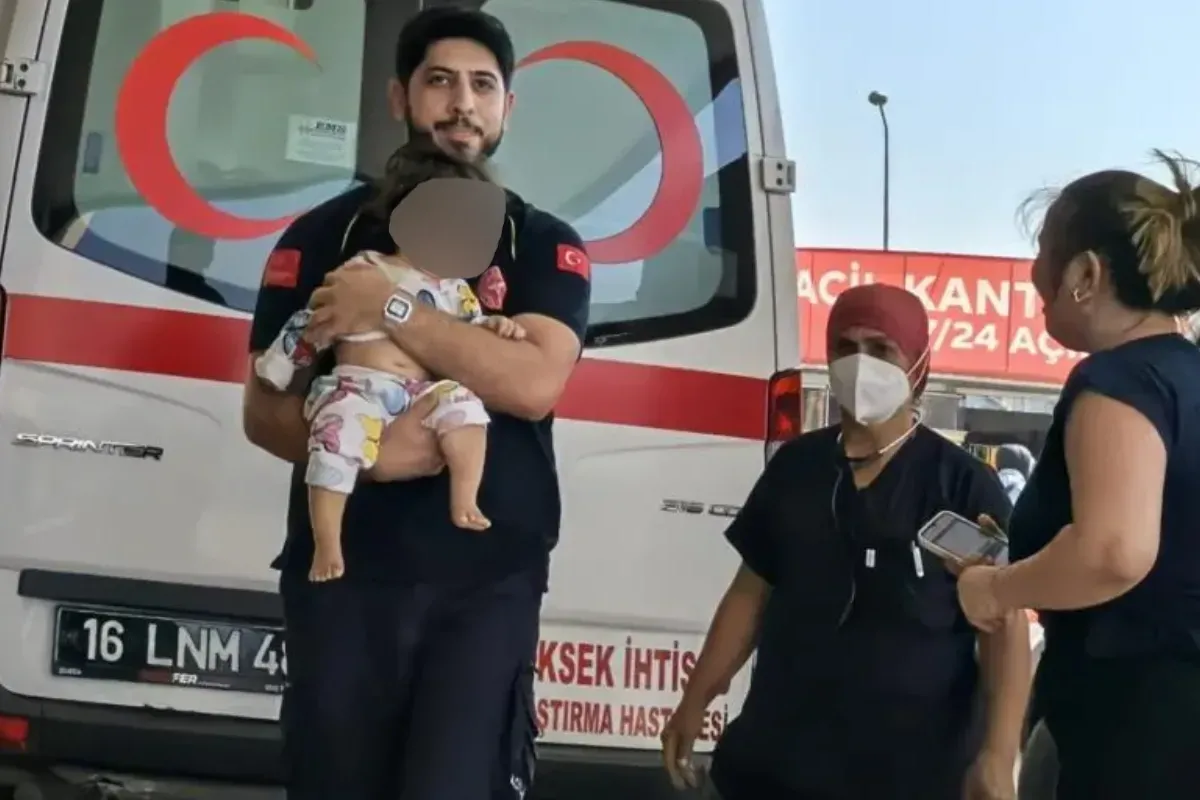 İnegöl'de maraş otu 1 yaşındaki bebeği hastanelik etti!