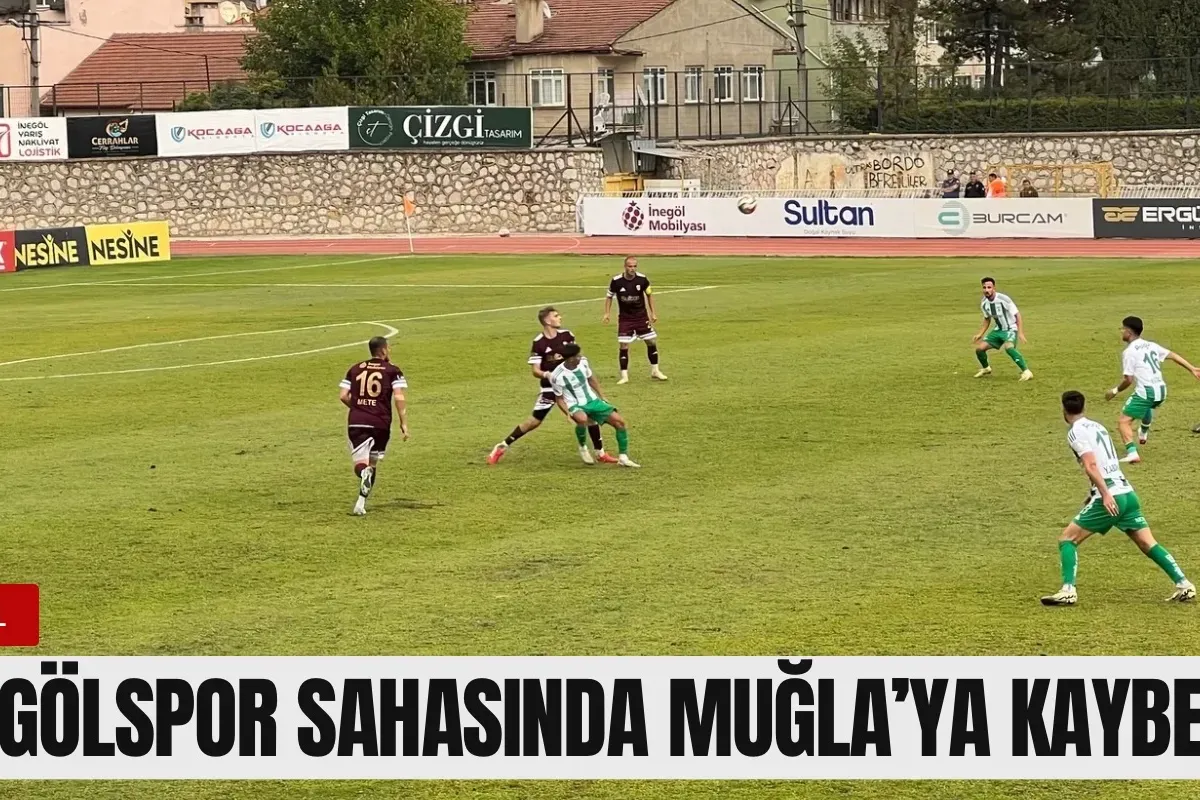 İnegölspor sahasında Muğla’ya kaybetti