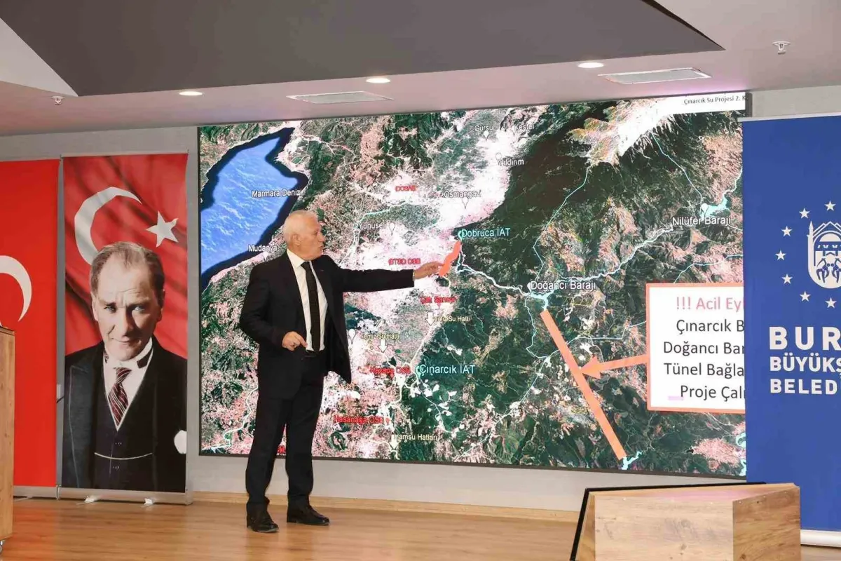 Başkan Bozbey: "Bursa’nın susuz kalmaması için çalışıyoruz"