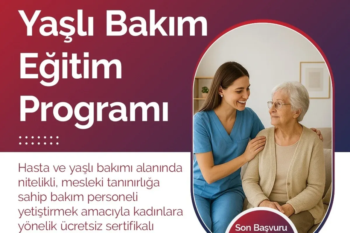 Bursa’da kadın istihdamına katkı sağlayacak ’Hasta ve Yaşlı Bakım Eğitimi’ başlıyor