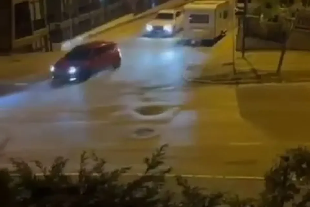 Trafikte film sahnesi gibi olay mahallede panik yarattı