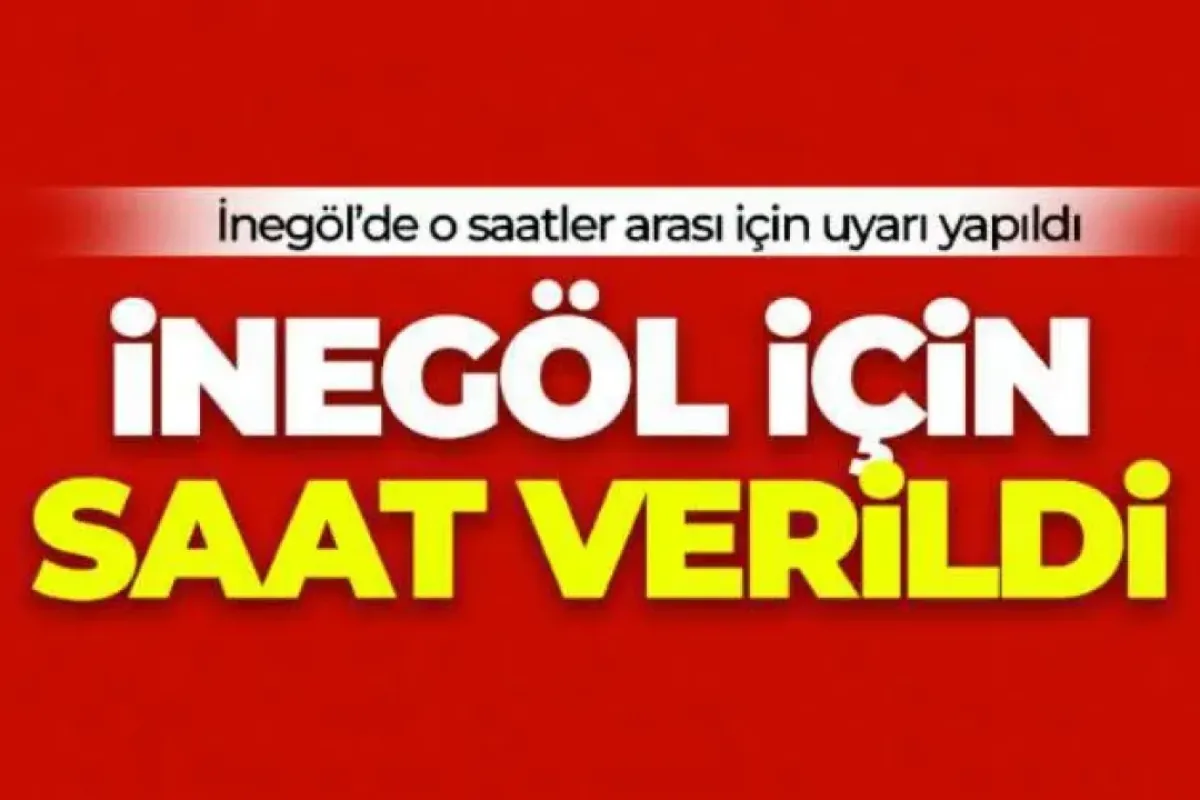 Bursa Valiliği’nden Kuvvetli Yağış Uyarısı