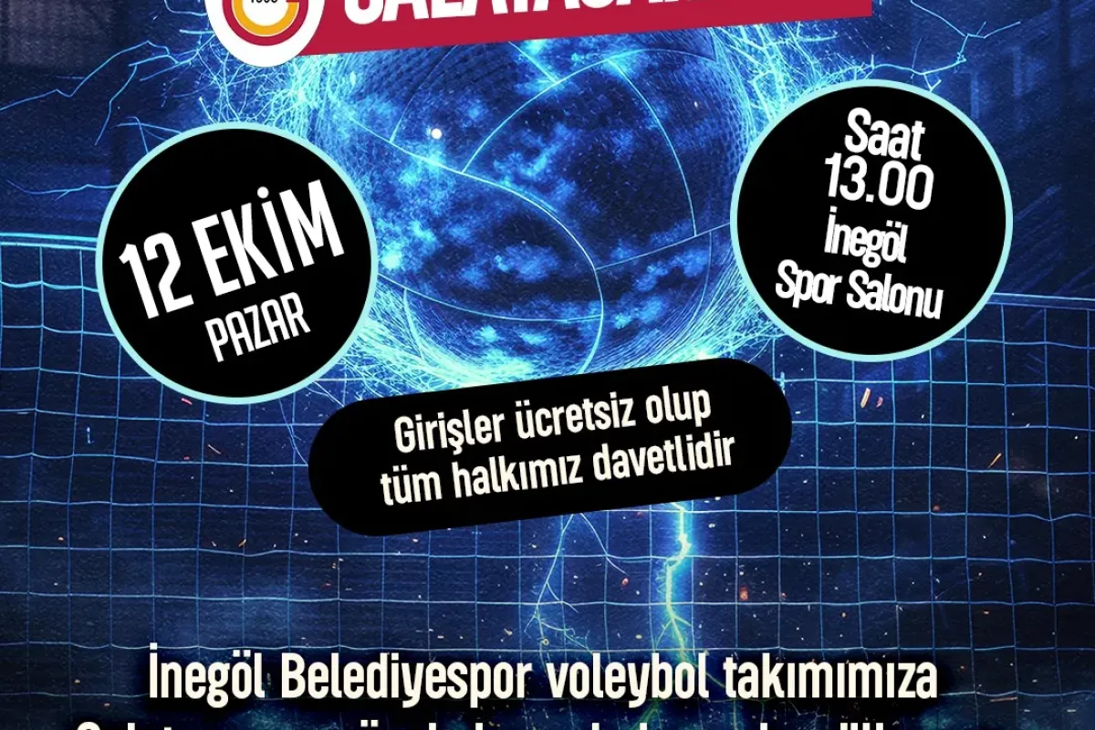 Galatasaray İnegöl'e geliyor