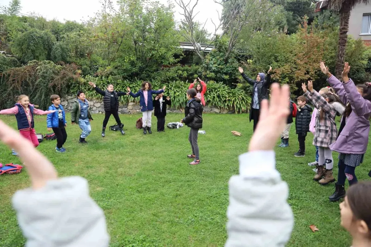 Minik kaşifler Leylek Göl Evi’nde