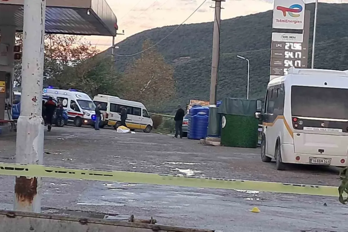 İznik'te Benzinlikte Çatışma,1 Ölü, 1 Yaralı