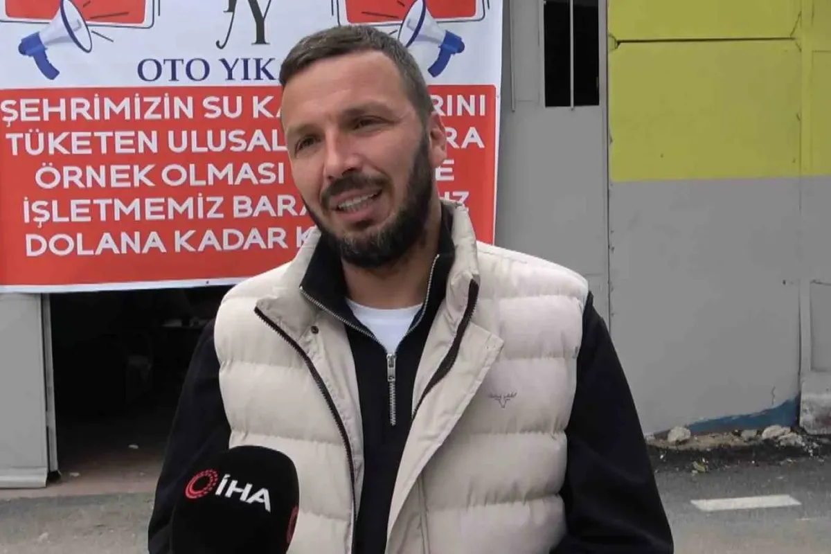 Bursa’da duyarlı işletmeciden örnek davranış: "Barajlar dolmadan dükkanı açmayacağım"