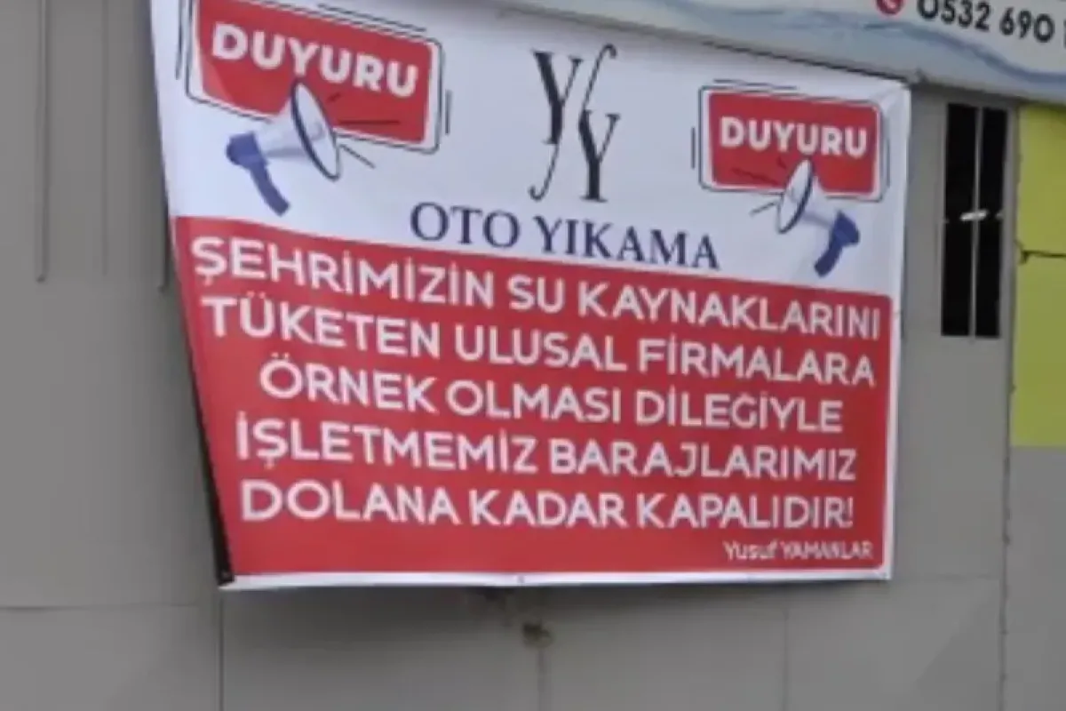 Esnaf işyerine öyle bir yazı astı ki...