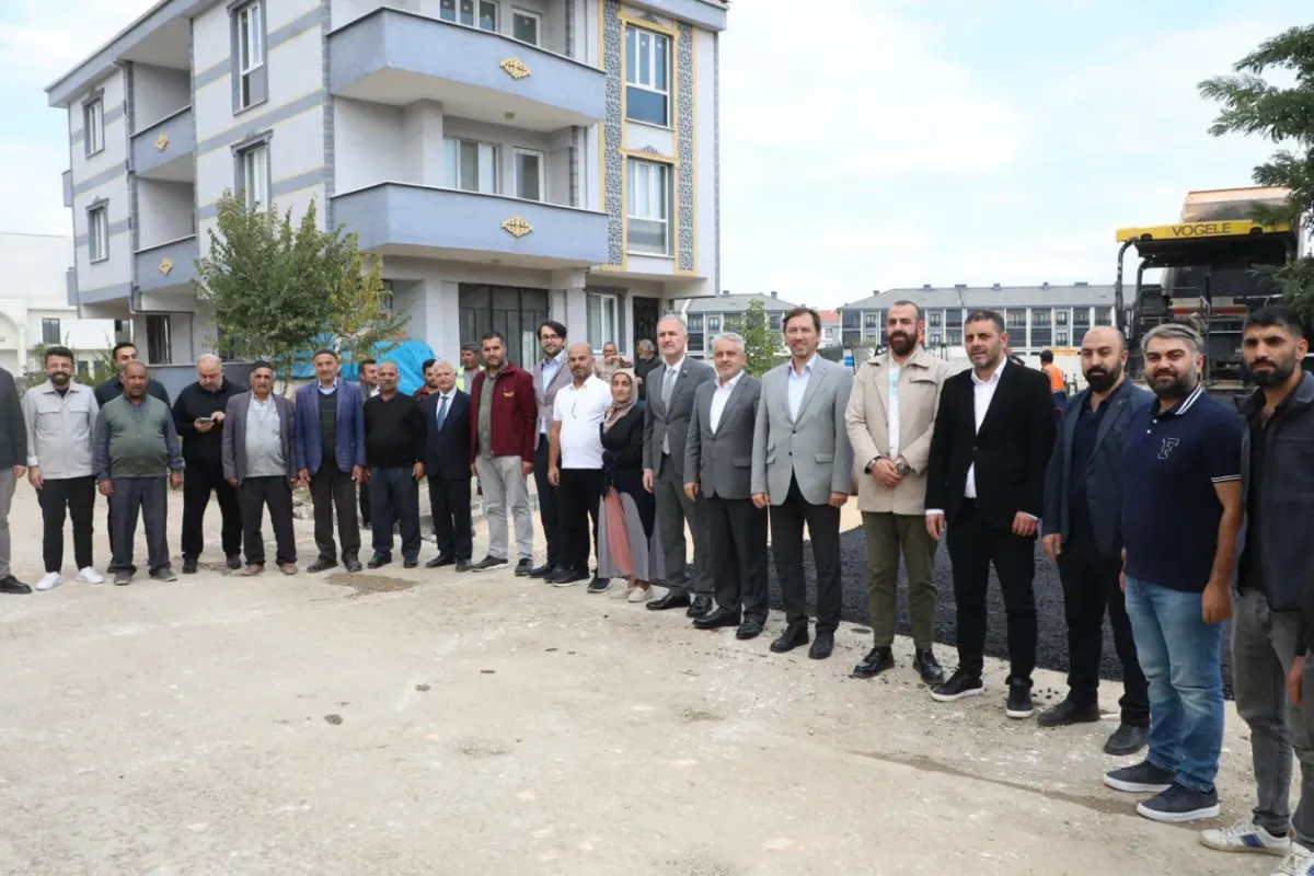 İnegöl'de 5 sokak daha asfalta kavuşuyor