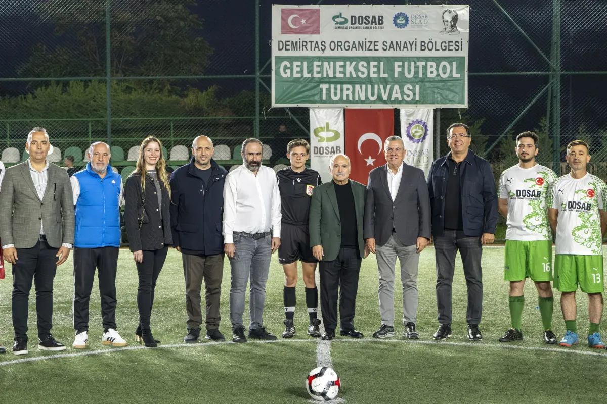 DOSAB-DOSABSİAD 18. Geleneksel Futbol Turnuvası Başladı