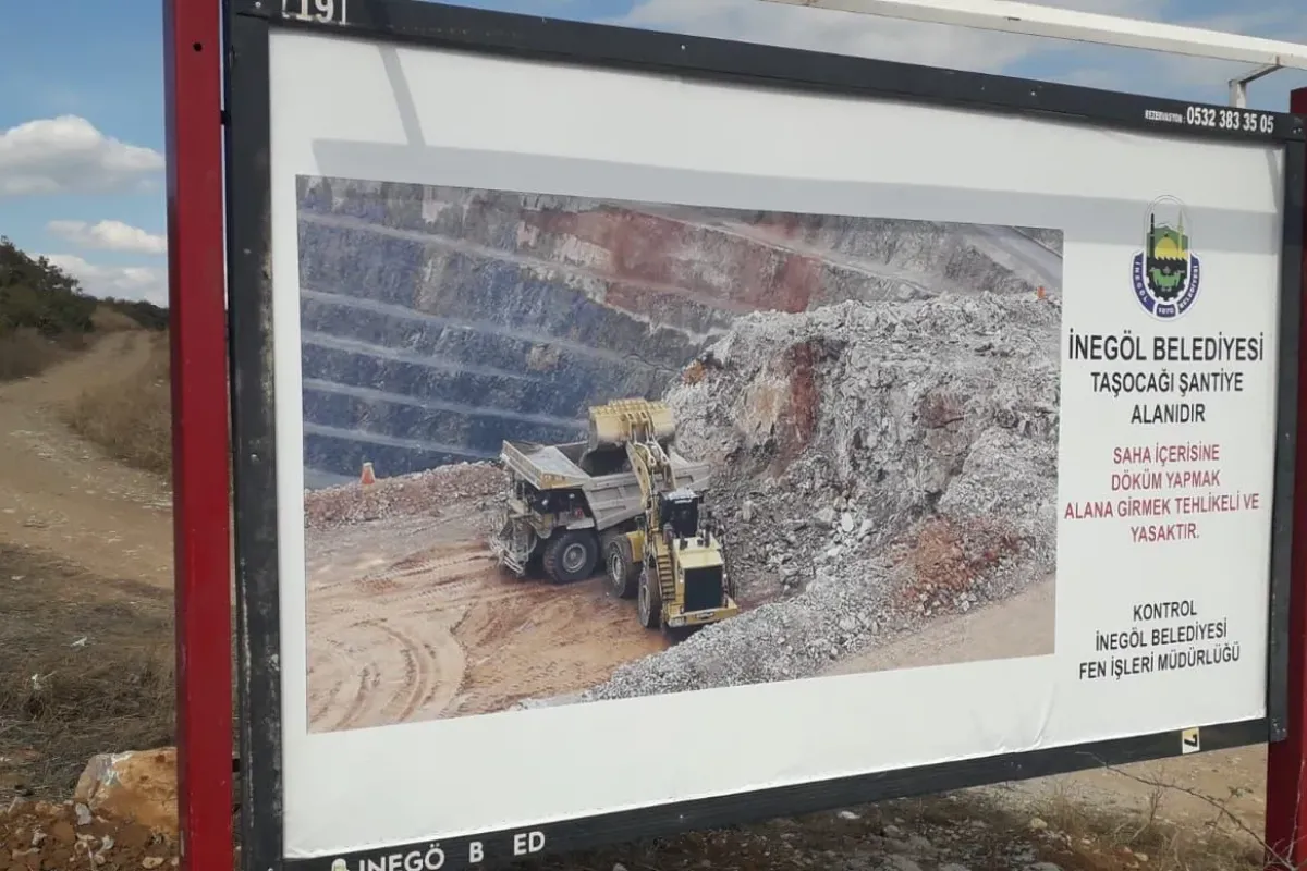 Halhalca'da taş ocağı kararına köylülerden tepki