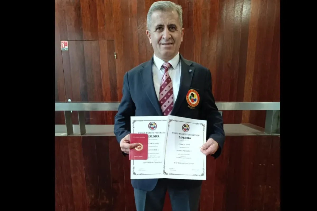 İnegöl'den dünya sahnesine: Cemil Çakır Paris’te A Klasman hakem oldu