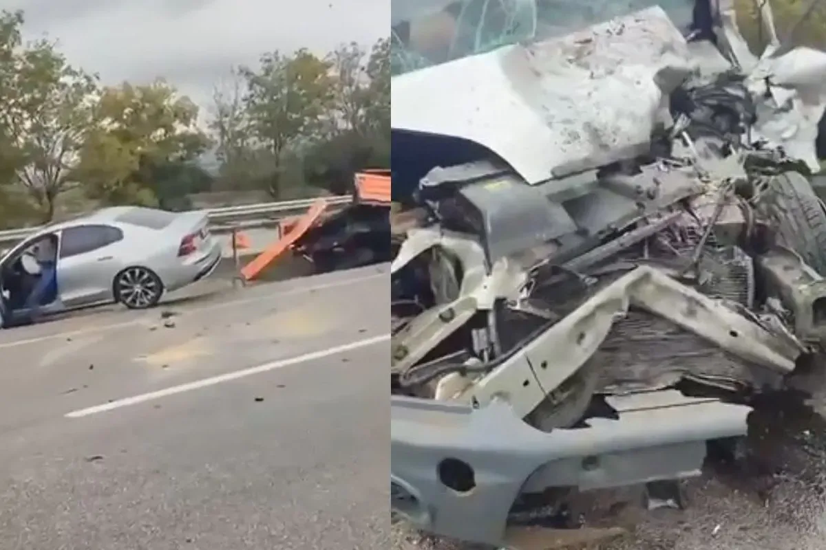 Yenişehir yolunda facia gibi kaza!