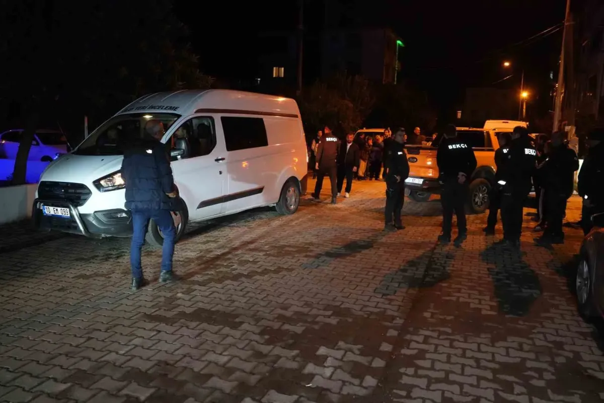 Balıkesir’de evinde silahla vurulmuş erkek cesedi bulundu