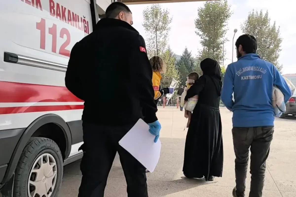 İnegöl’de feci olay! 1 yaşındaki çocuk ateşin üzerine düştü