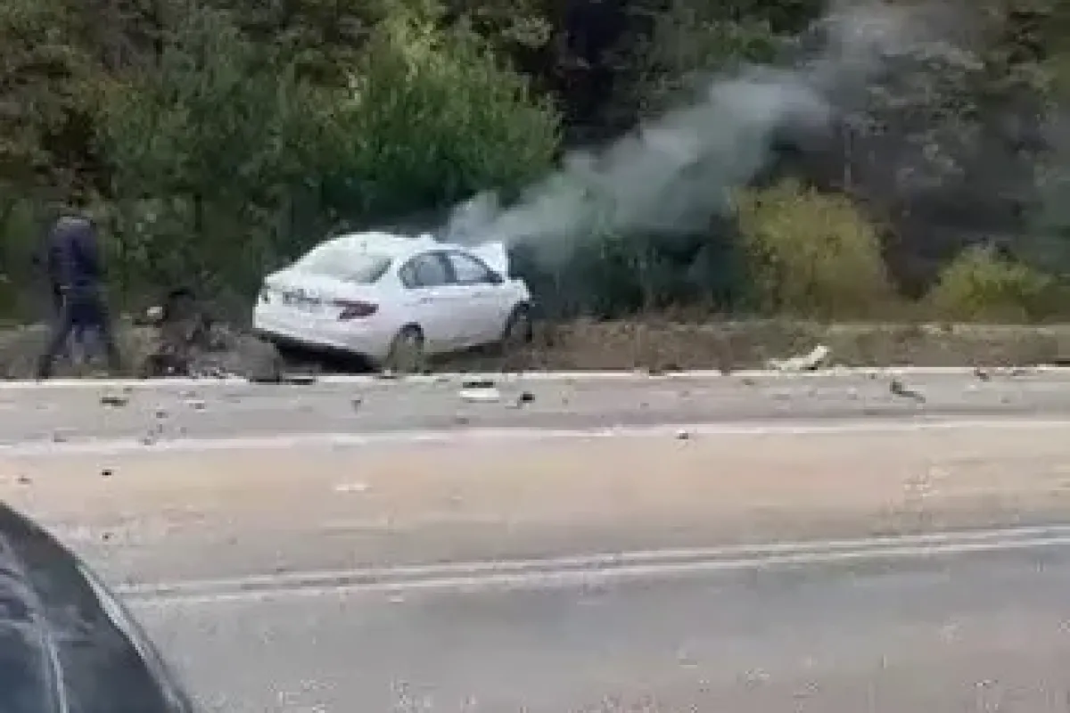 Korkunç kaza ölümle sonuçlandı! 1 ölü 1 yaralı