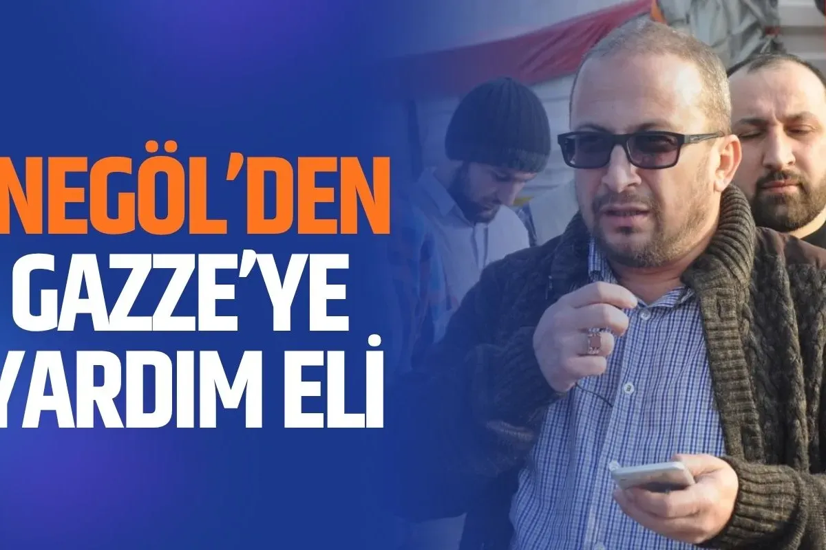 İlim Yayma Cemiyeti İnegöl’den Gazze’ye Yardım Eli