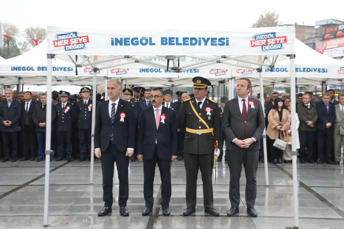 İnegöl'de 29 Ekim kutlamaları başladı