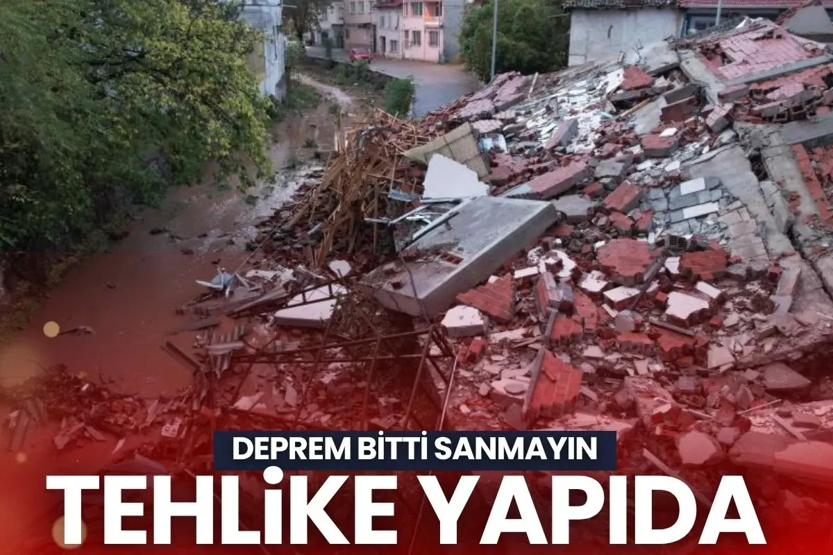 Deprem Bitti Sanmayın, Tehlike Yapıda