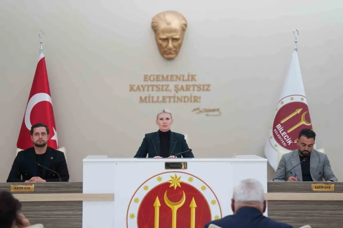 Bilecik Belediye Meclisi toplantısında 10 gündem maddesi karara bağlandı