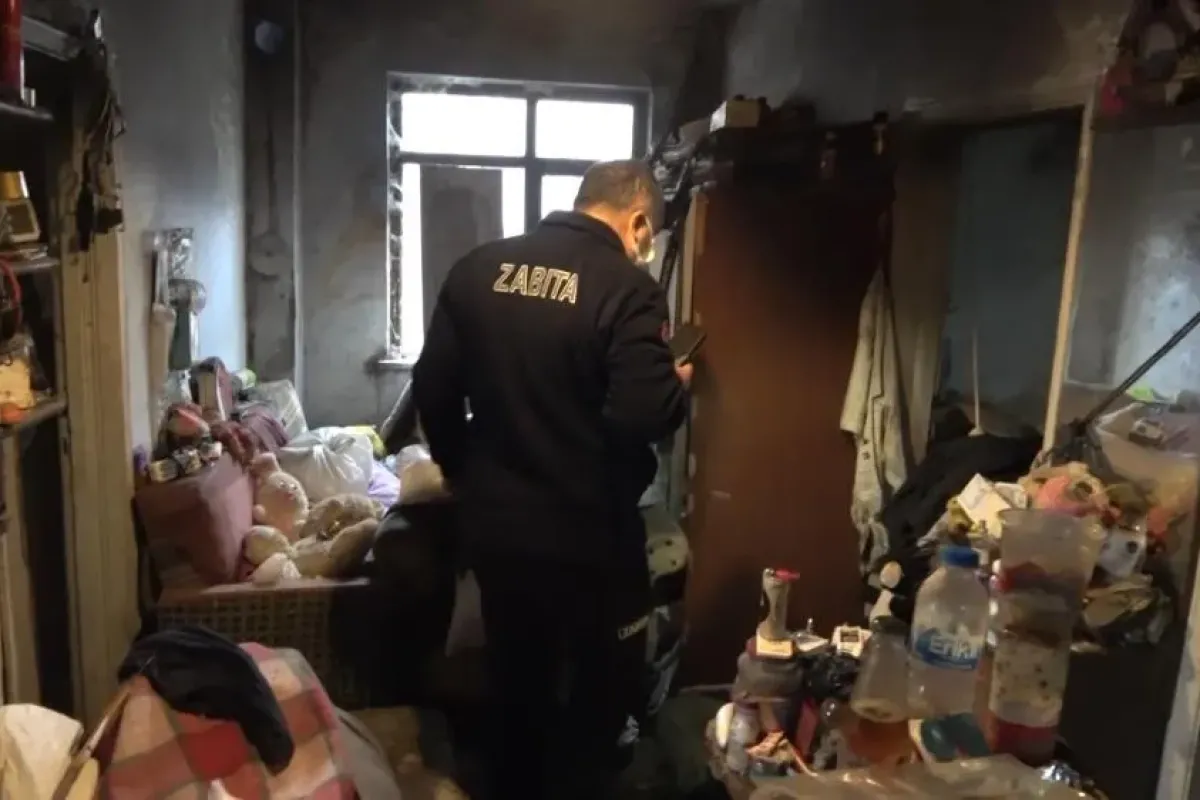 Yalnız yaşayan adamın evinde korkunç manzara!