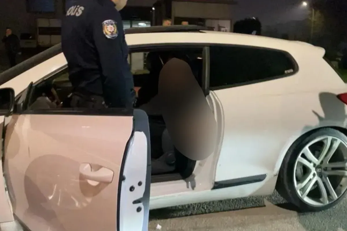 İnegöl'de tam 6. kez alkollü yakalandı! Polise aldırmadan içmeye devam etti