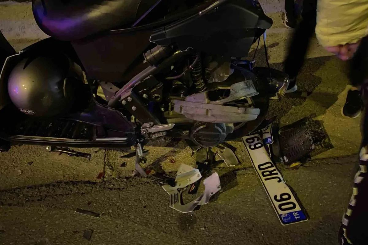 Mudanya’da alkollü sürücü dehşeti: Motosiklete çarpıp kaçtı