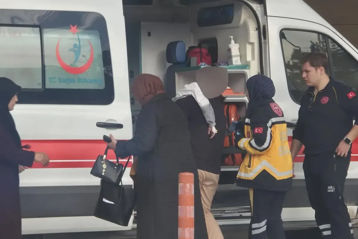 İnegöl'de 2 yaşındaki çocuk mutfakta dehşeti yaşadı