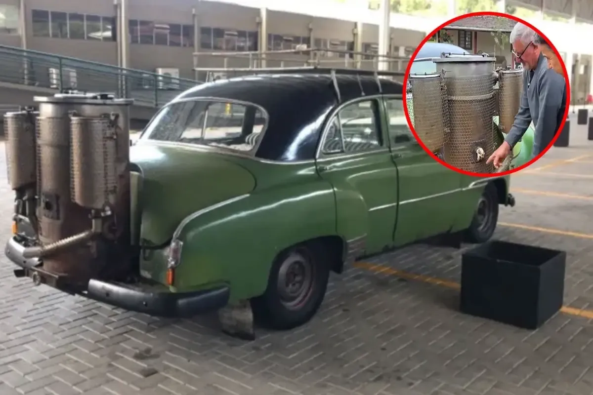 Bu klasik otomobilin nasıl çalıştığına inanamayacaksınız!