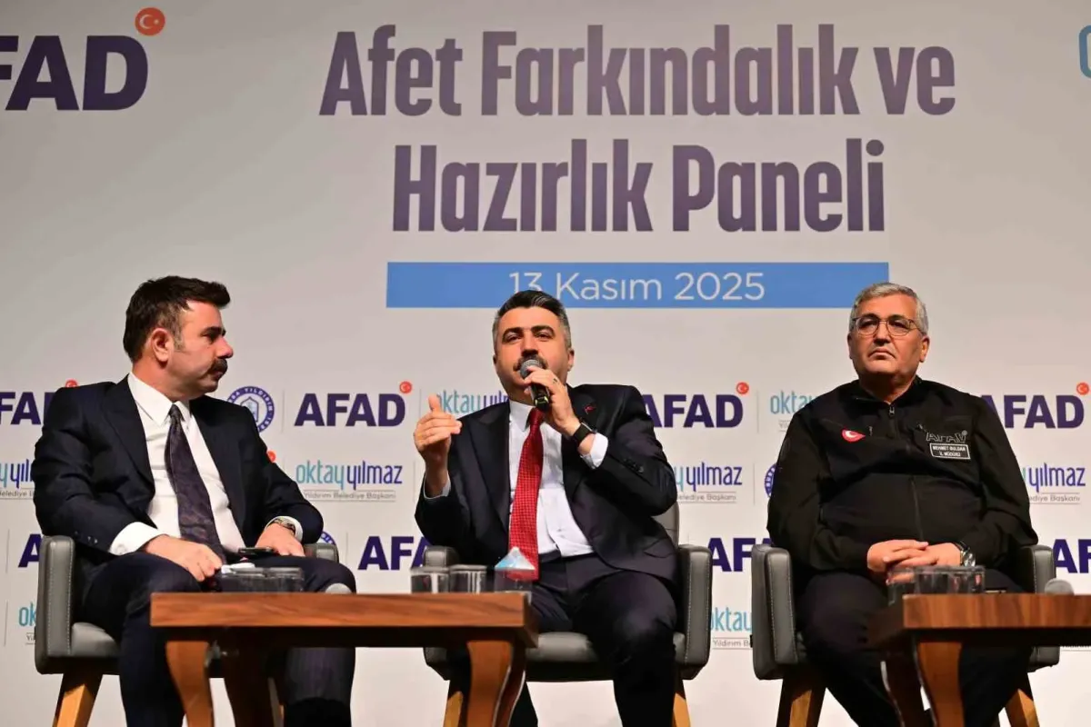 Yıldırım’da afetlere hazırlık paneli